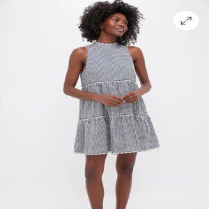 Tuckernuck Pomander Place Navy Blue Gingham Morgan Dress,Brand New w/Tags!!!